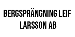 Bergsprängning Leif Larsson AB